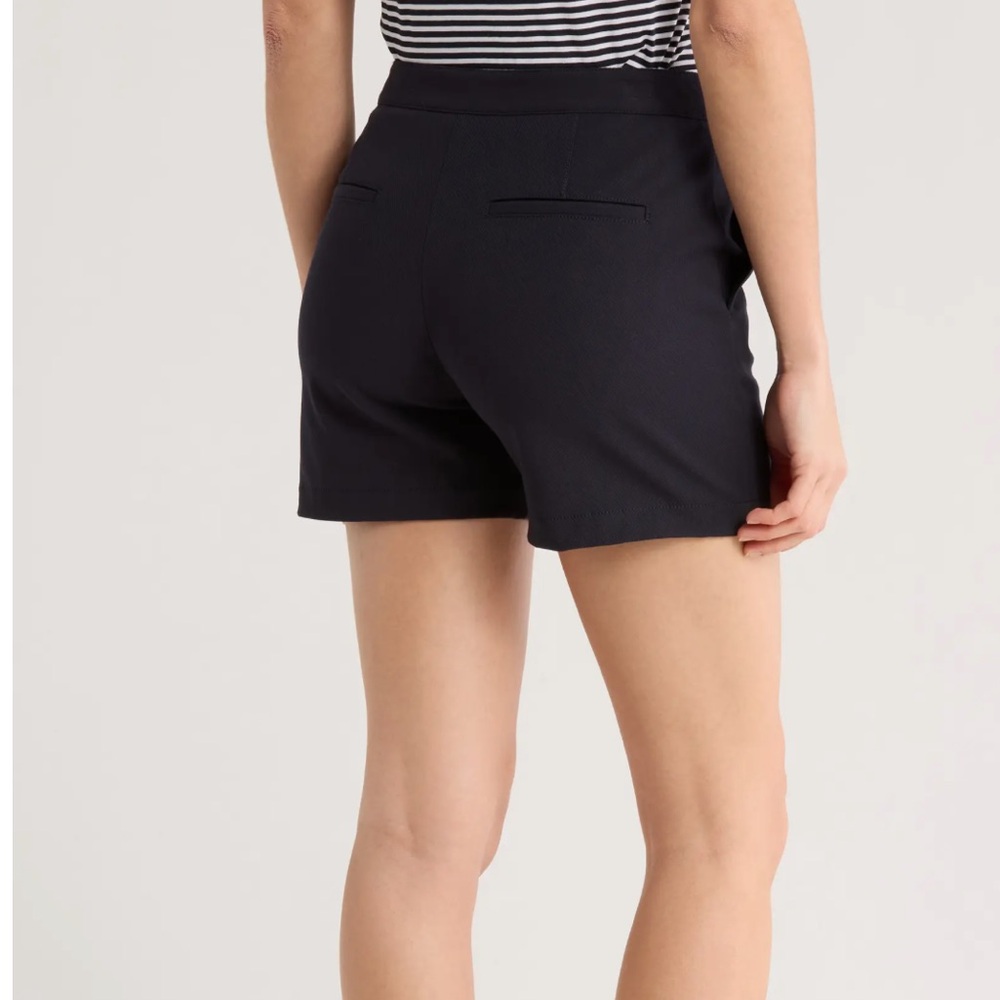 THEORY Waist Tab Cotton Blend Women’s Shorts Size 4